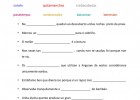 Palabras compostas Ficha interactiva | Recurso educativo 781690
